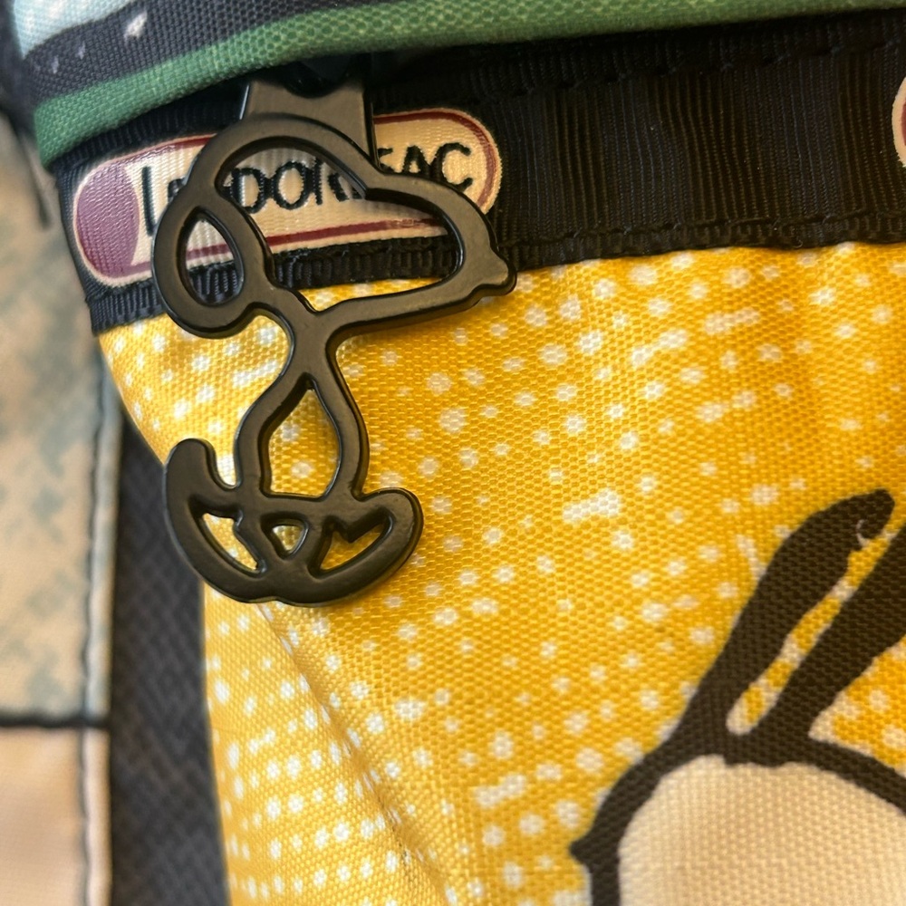 Snoopy Multi-Color Graphic Canvas Backpack - Picture 5 of 16